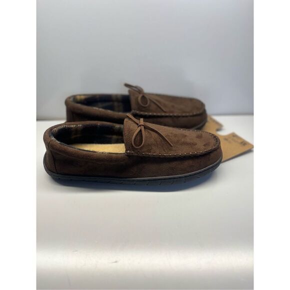 Dockers Men's Slippers with Memory Foam (XXLarge / 13-14US, Brown) - Picture 2 of 9